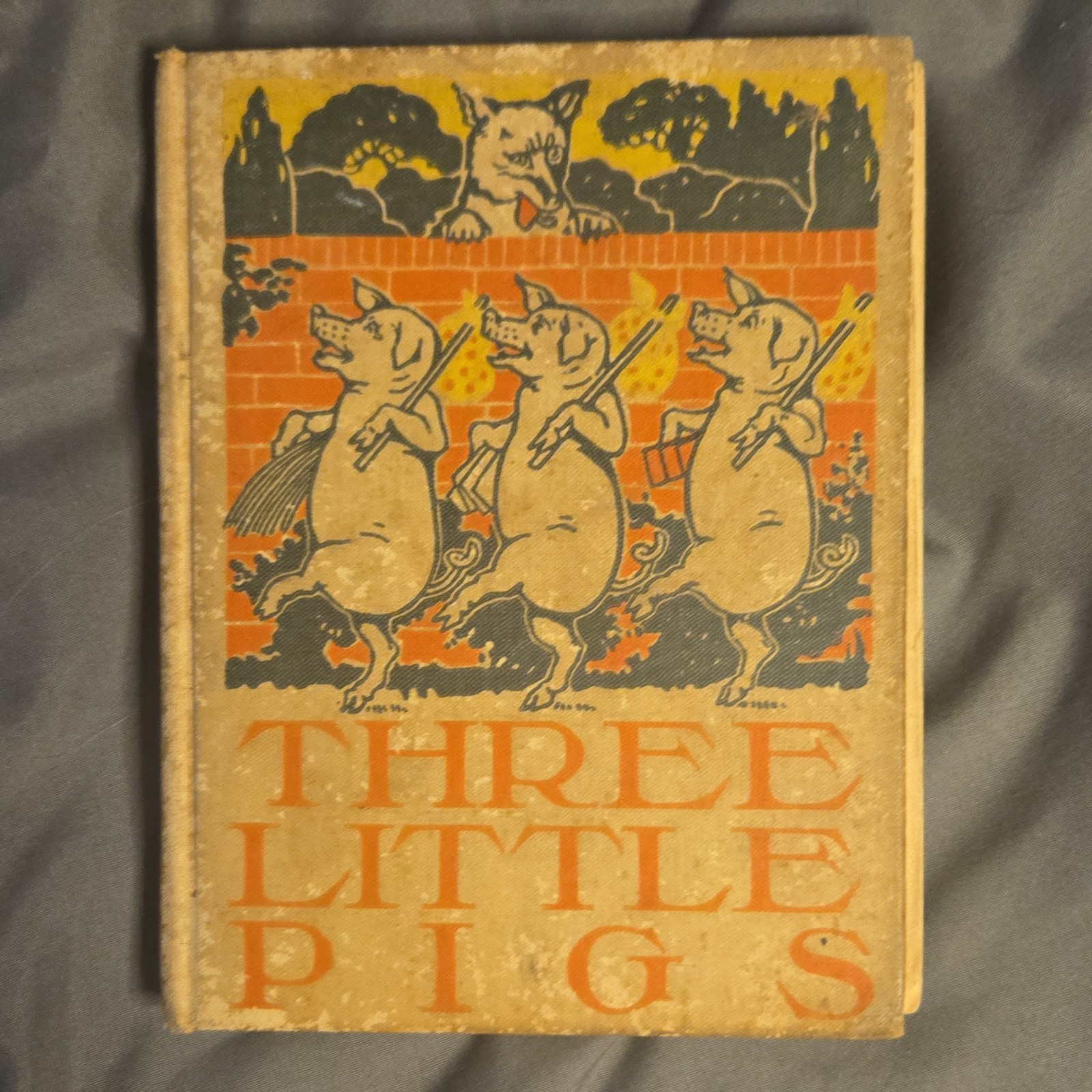 Three Little Pigs by Henry Altemus Company Hardcover Illustrated John Rea Neill