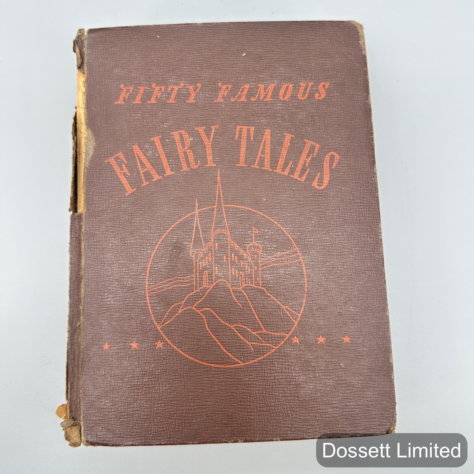 Fifty Famous Fairy Tales Isobel Read Whitman 1946 Children’s Hardcover Book