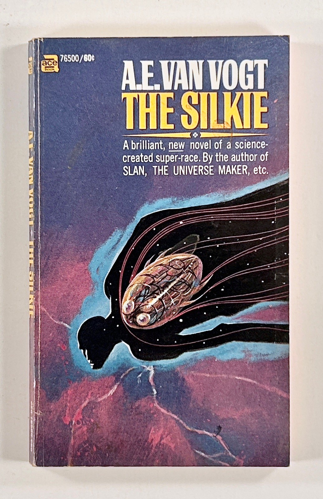 1969 A. E. Van Vogt THE SILKIE space opera science fiction novel ACE PB #76500