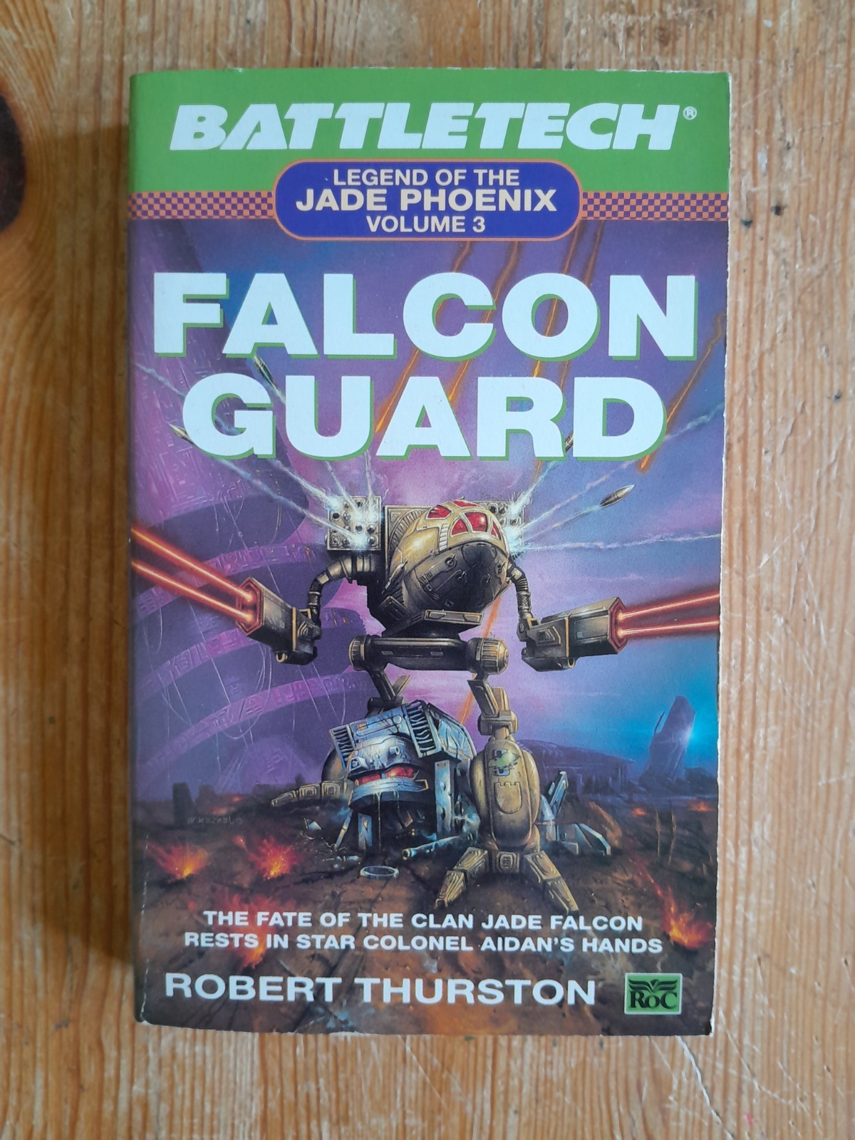 Falcon Guard Legend Of The Jade Phoenix vol 3 Robert Thurston sc-fi pb 1992