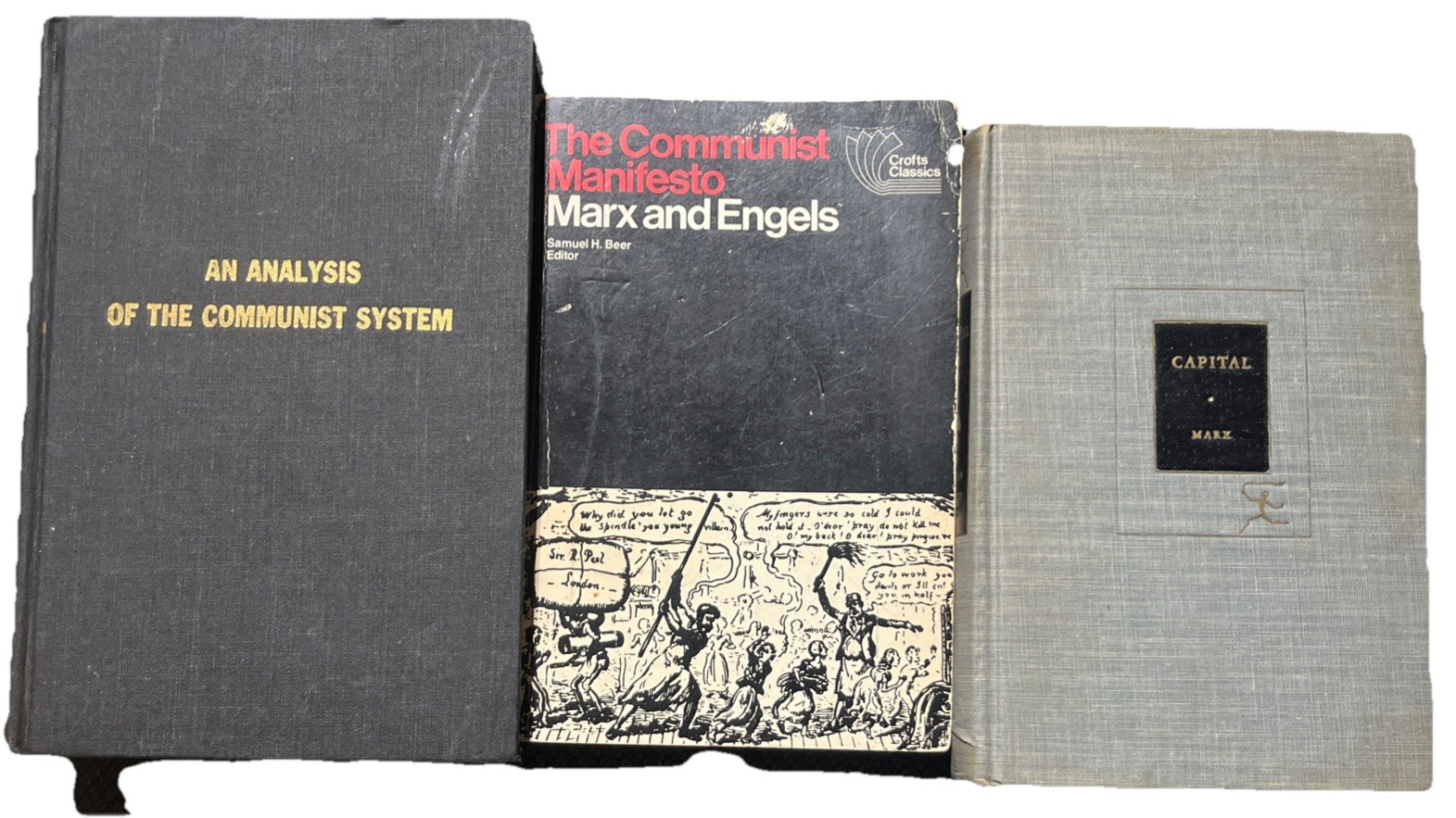 1932 Capital, The Communist Manifesto & Other Writings by Marx Modern Library HC