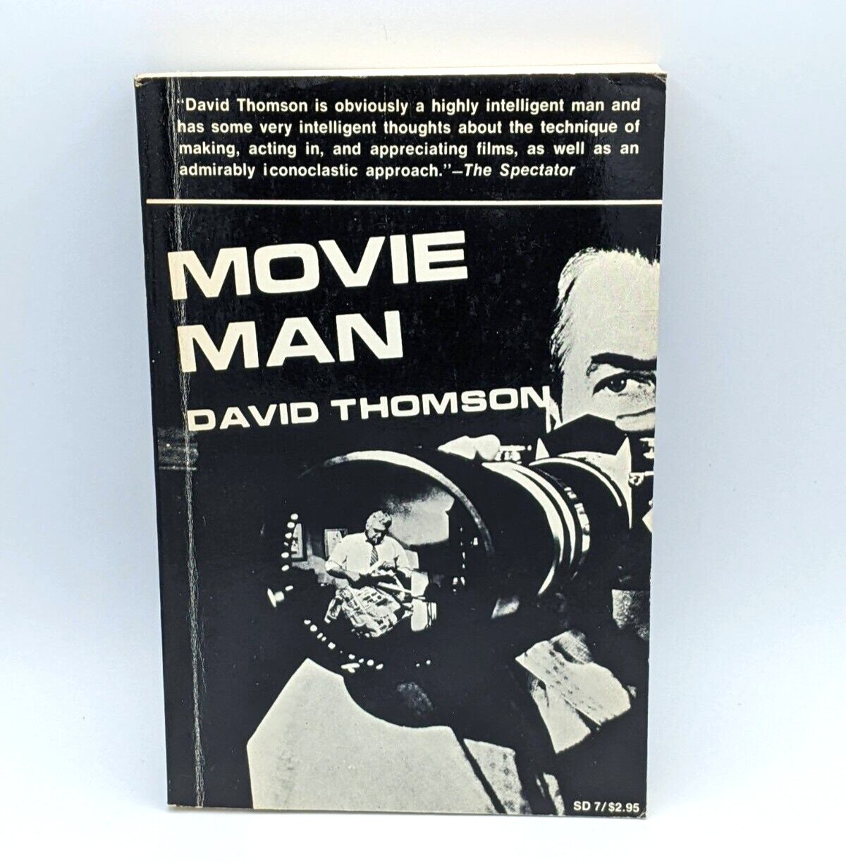 Movie Man by David Thomson Mid Century Film History First Edition Paperback 1969