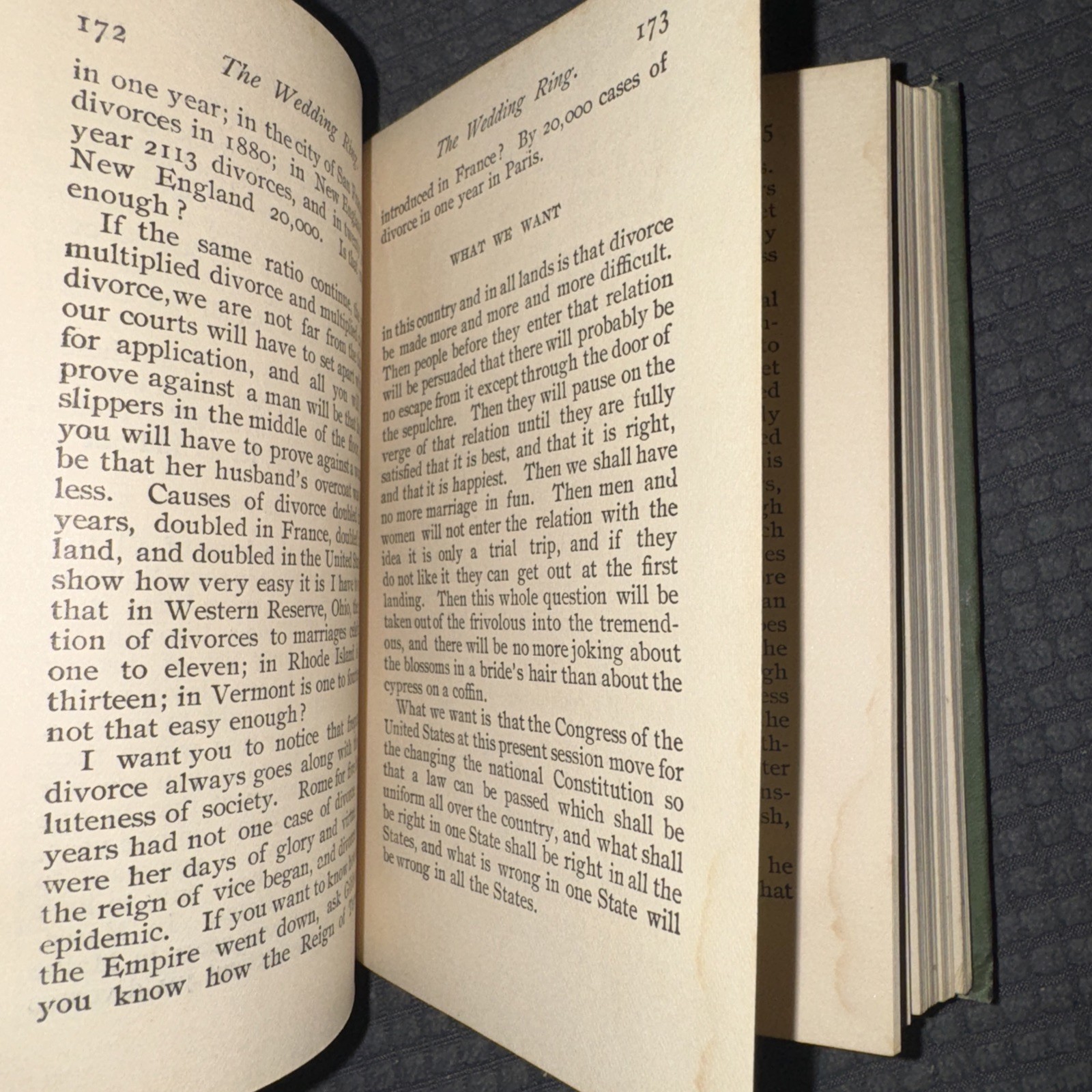 The Christian Herald The Wedding Ring by Talmage 1896 Husbands Wives Matrimony