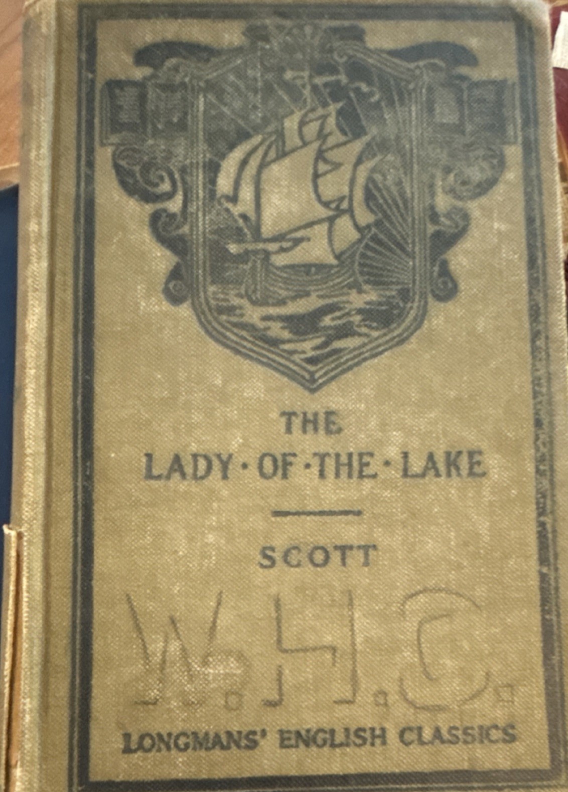 Longmans Sir Walter Scott The Lady of the Lake Illustrated Cloth 1918