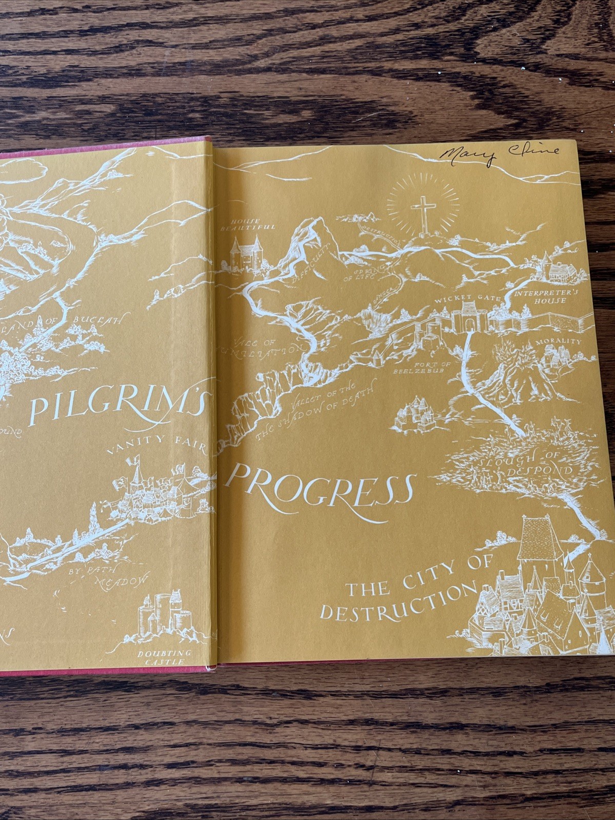 Pilgrim’s Progress 1939 Hard Cover Book Abridged Illustrated Robert Lawson