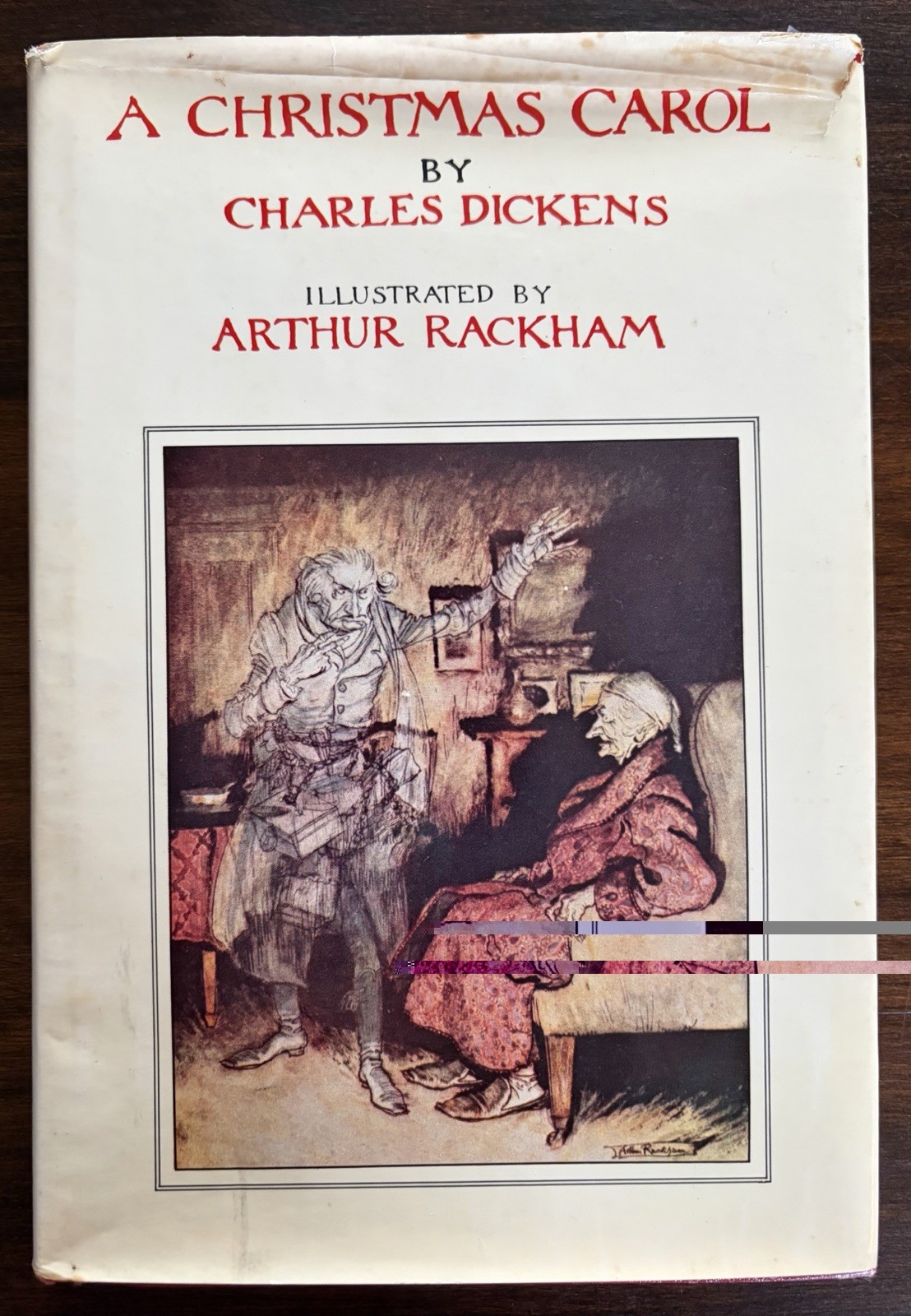 A Christmas Carol By Charles Dickens, Arthur Rackham, Vintage 1977 Hardcover