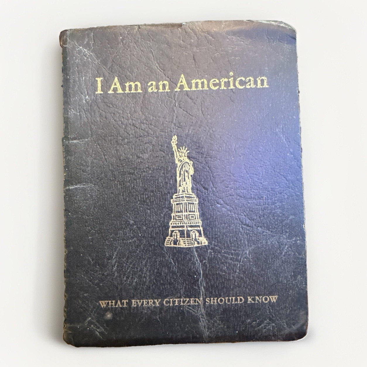 I Am An American What Every Citizen Should Know – 1940 Vintage USA Spiral Bound
