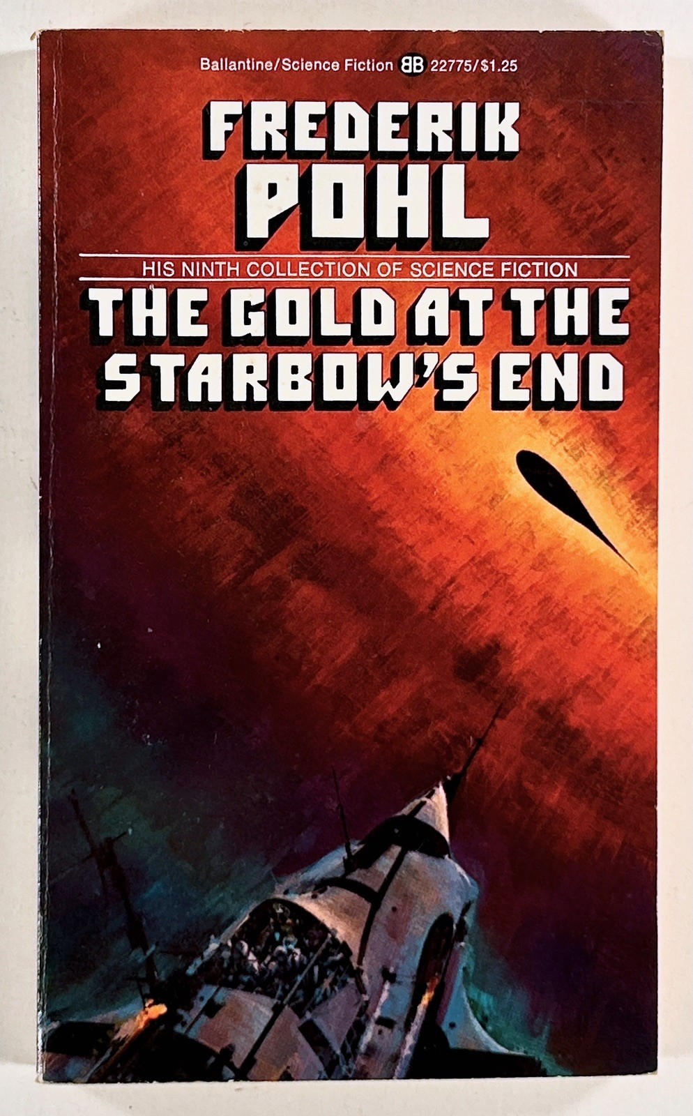 1974 Frederik Pohl GOLD AT THE STARBOW’S END science fiction stories BALLANTINE