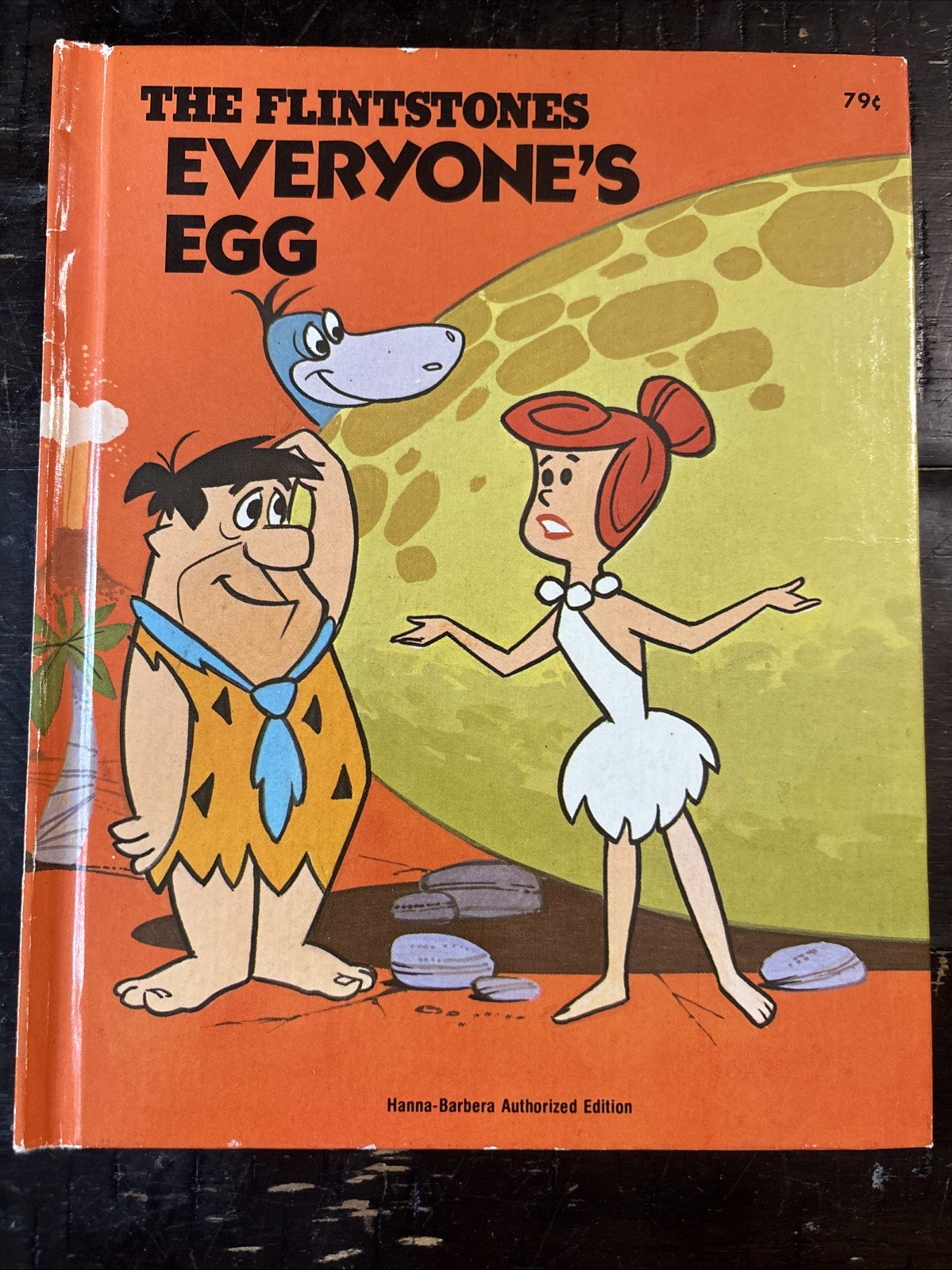 THE FLINSTONES EVERYONE’S EGG by HORACE J ELIAS Wonder Books 1976 Hardcover