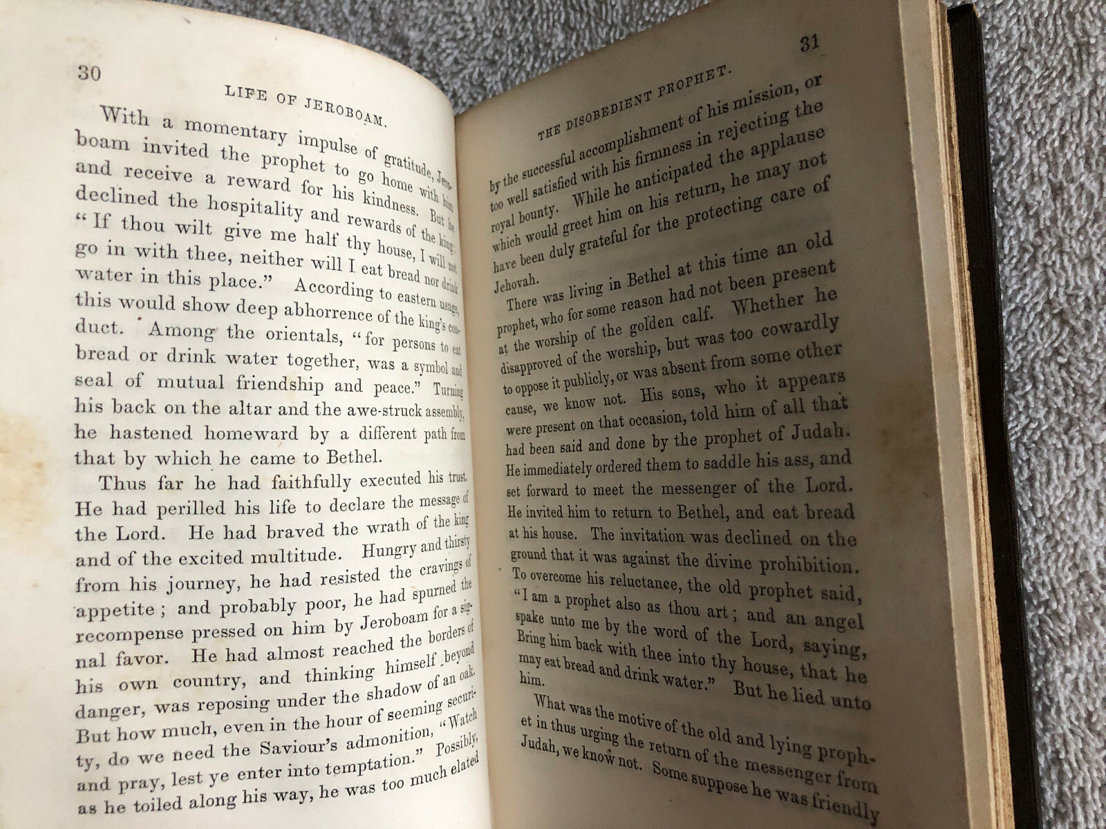 SCRIPTURE BIOGRAPHY FOR THE YOUNG 1853 GALLAUDET SERIES VOL 8 REV HORACE HOOKER