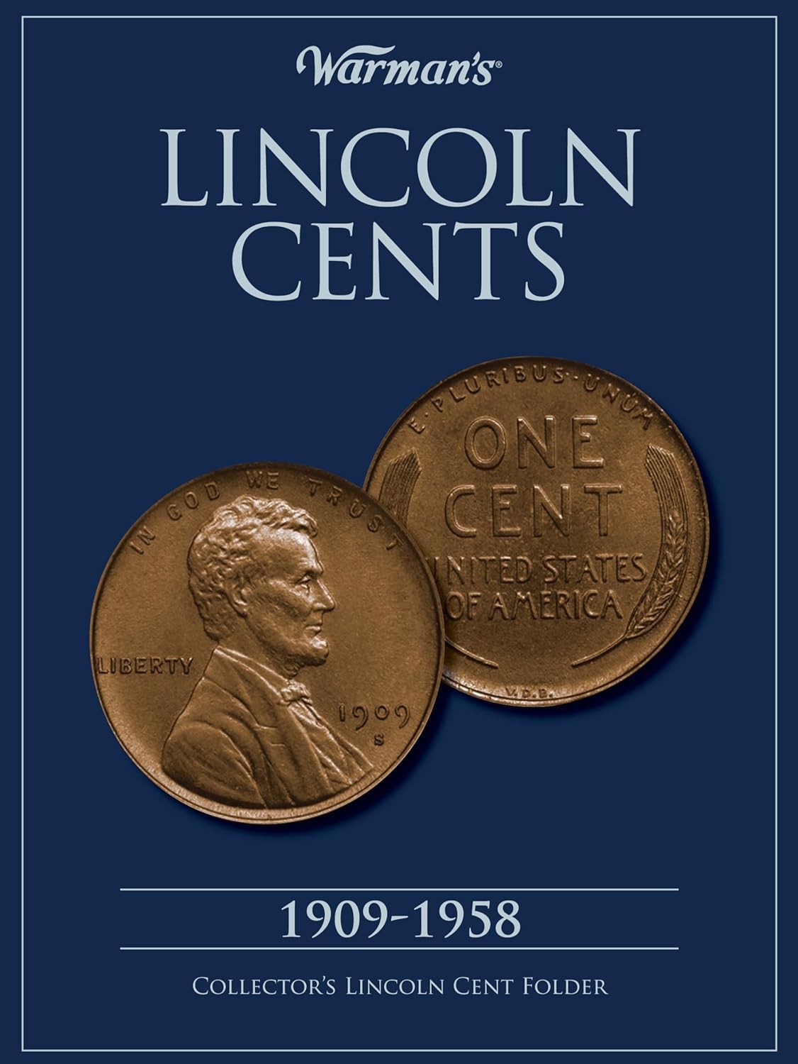 Lincoln Cents 1909-1958 Collector’s Folder – Hardcover