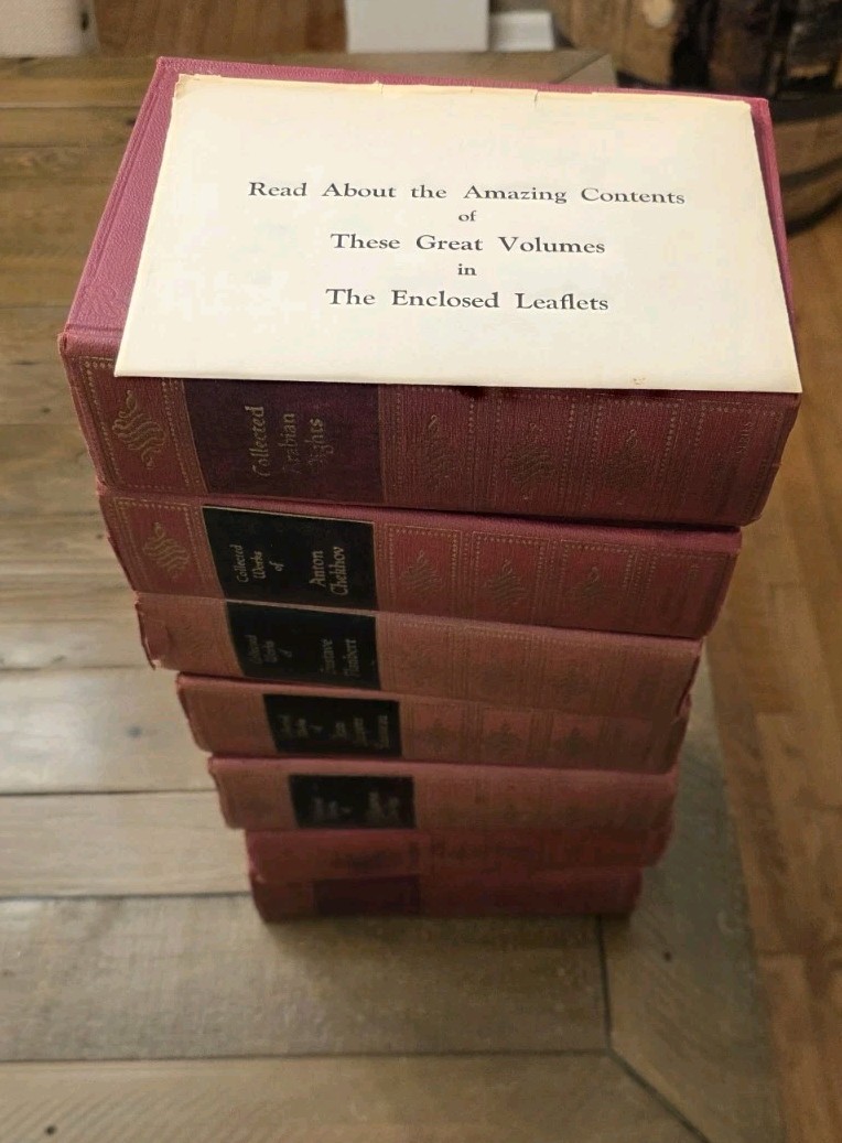 Vintage Walter J Black Giant National Series Book Lot 7 Classics 1928-29