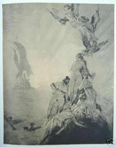 1984 NORMAN LINDSAY ETCHINGS *LIKE NEW* w 100 FULL PAGE PLATES FREE EXPRESS W/W