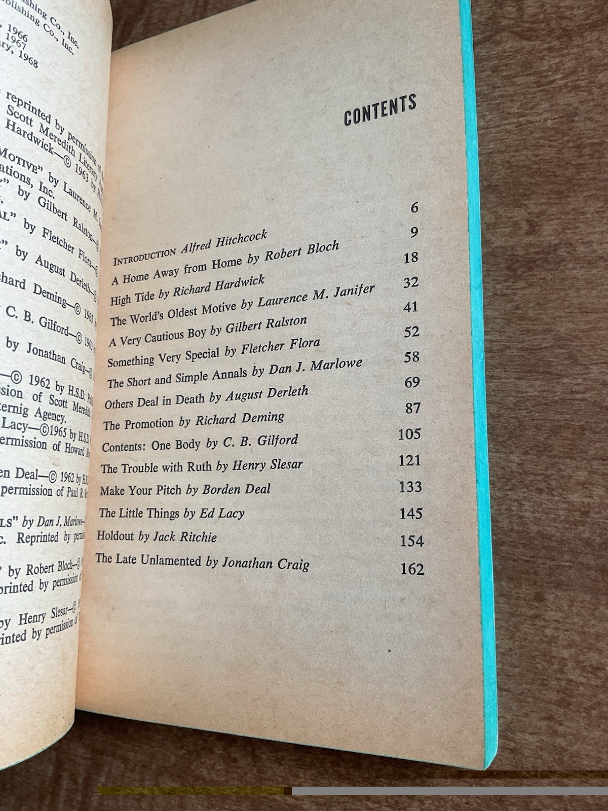 Alfred Hitchcock’s Noose Report 3rd Printing Bloch Janifer Hardwick Dell 1968