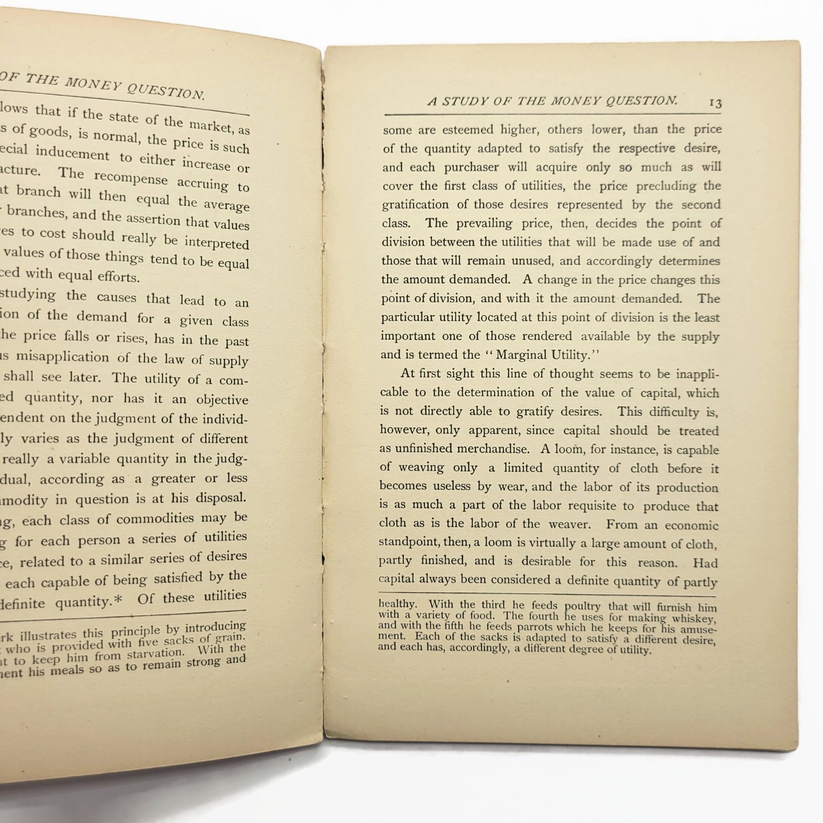 Vintage 1894 A Study of The Money Question Economics History Book Hugo Bilgram