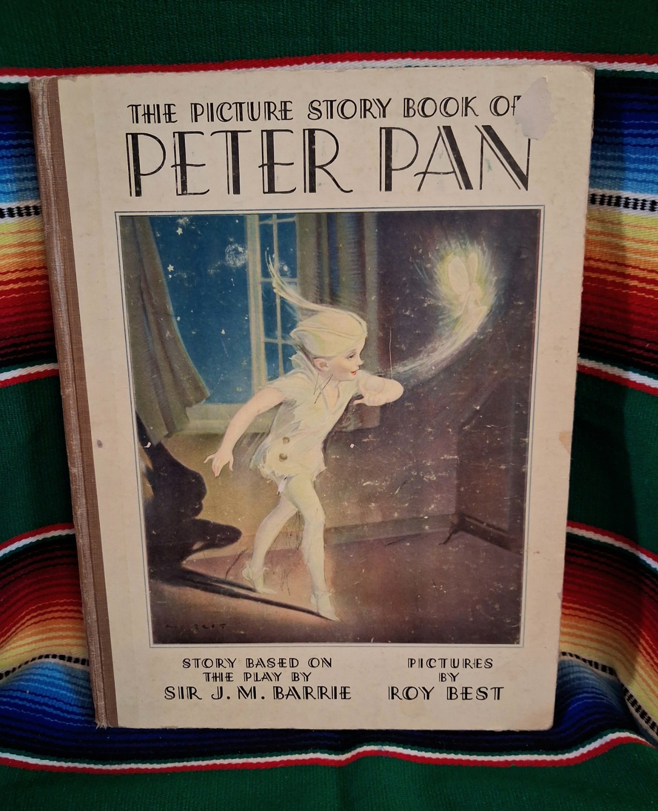 THE PICTURE STORY BOOK OF PETER PAN J. M. Barrie Roy Best Whitman 1931