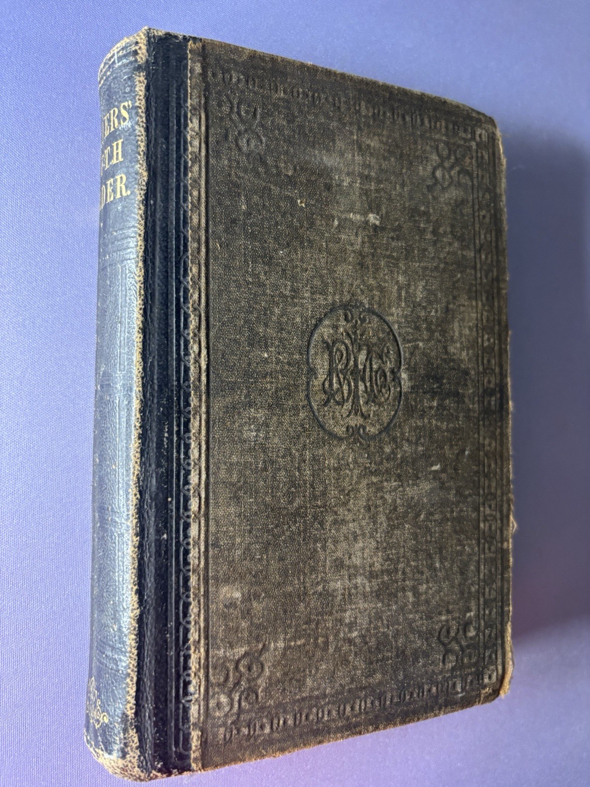 Charles W. Sanders Sanders’ New Series School Reader Fifth Book Rev HC 1859
