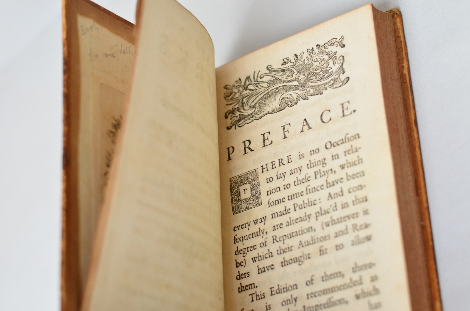 Antique Full Leather Bound Works of William Congreve 1753 – Complete 3 Volumes