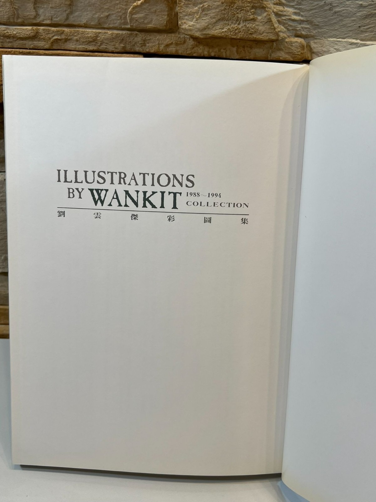 Illustrations by Wankit 1988–1994 Collection Chinese Art Book Culturecom HC