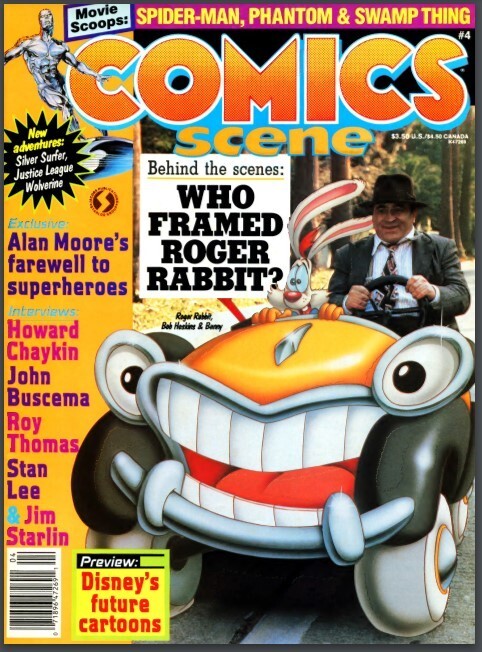 COMICS SCENE MAGAZINE 58 Classic Issue Collection On USB Flash Drive