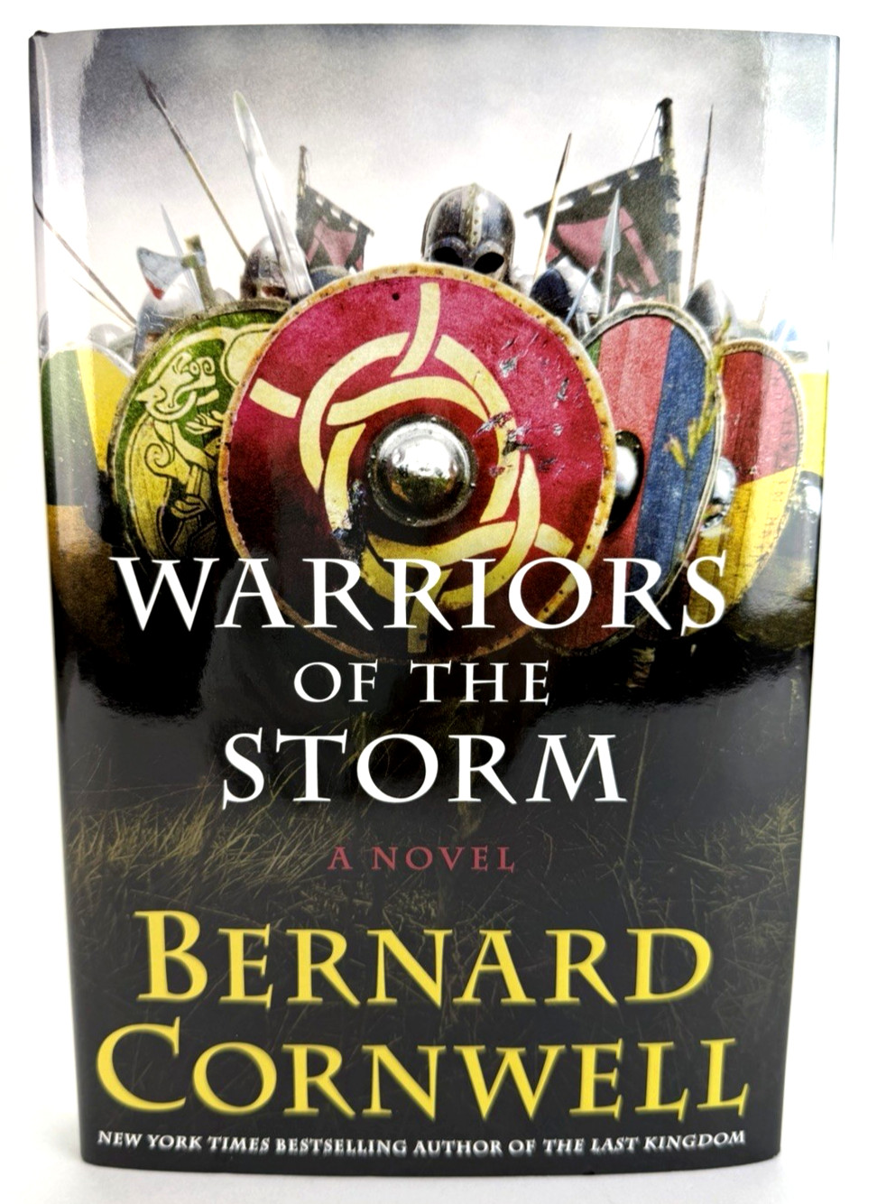 SIGNED 1st Edition BERNARD CORNWELL Warriors of the Storm 1st/1st Hardback 2016