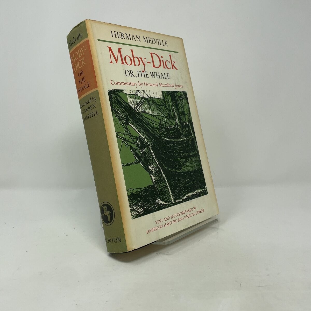 Moby-Dick; or, The Whale by Melville, Herman HC First Thus Like New 1976