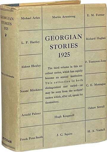 Aldous Huxley / Georgian Stories 1925 1st Edition