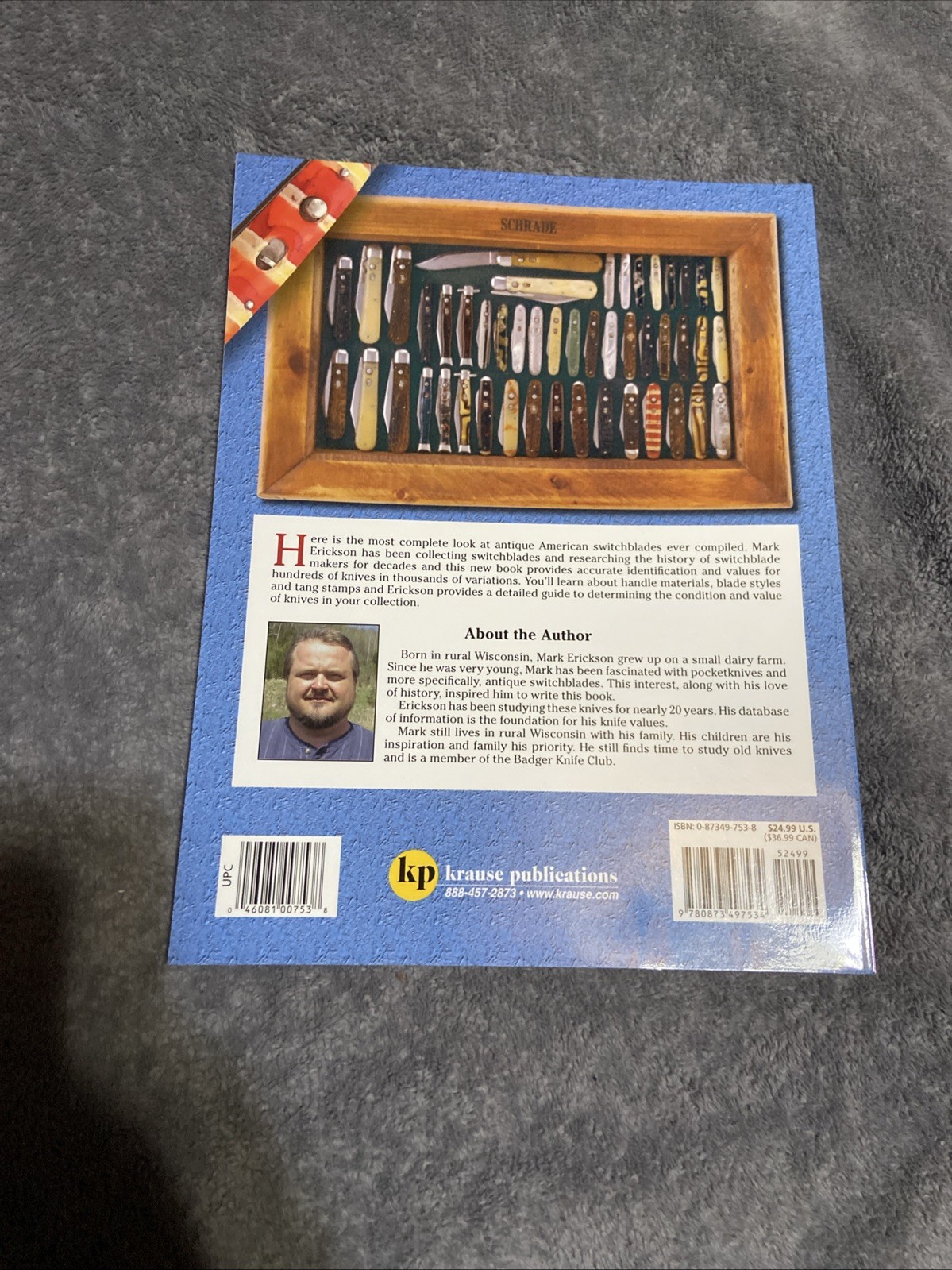 Antique American Switchblades – Mark Erickson – Brand New, For Sale By Author