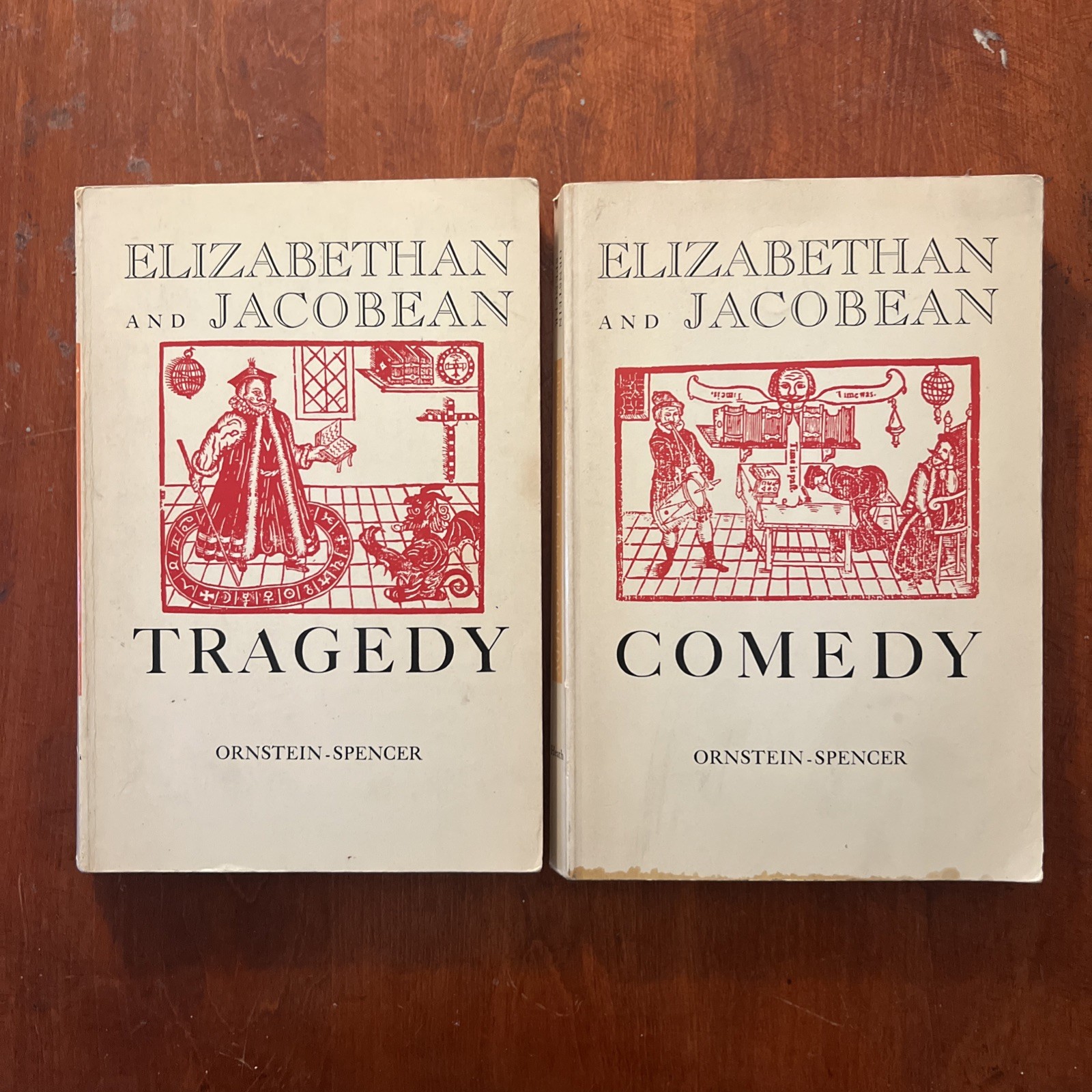 Elizabethan & Jacobean, comedy /Tragedy, Ornstein-Spencer 1964