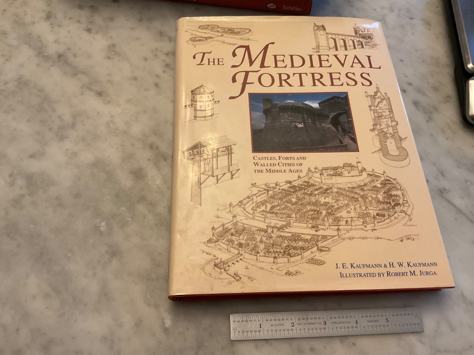 Medieval Fortress Castles Forts and Walled Cities of the Middle Ages by Kaufmann