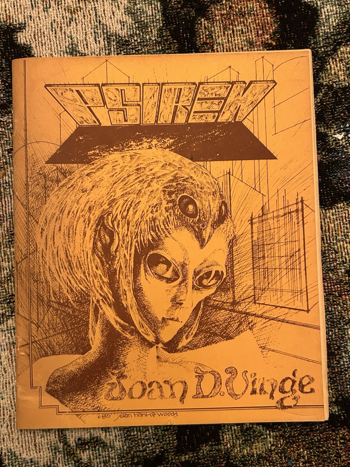 PSIREN Joan D Vinge Sci-Fi Chapbook Signed By Author & Illustrator Hand Numbered