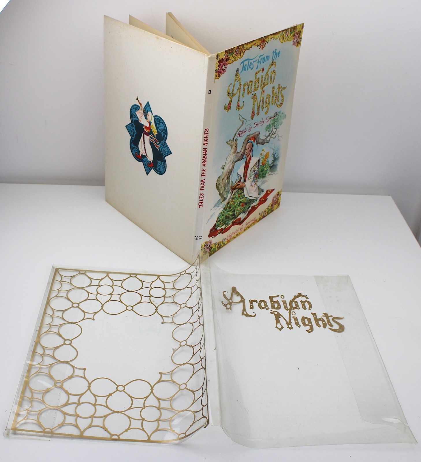 Tales From The ARABIAN NIGHTS Shirley Goulden c1956 Illustrated Benvenuti HBDW