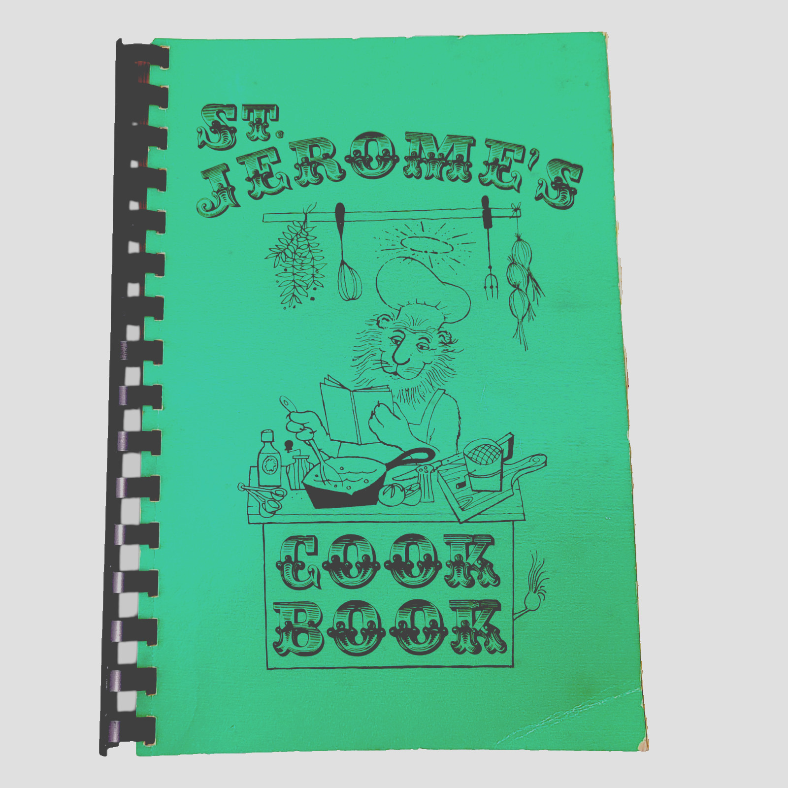 Norwalk CT Vintage Cookbook Connecticut St Jerome’s Church Local Community 1978