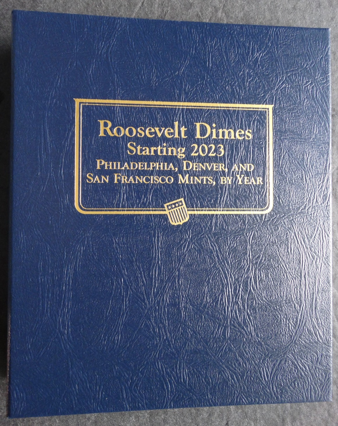 Whitman Roosevelt Dimes Dime Coin Album Book Number 4 2023-2026 P,D,SF #4948