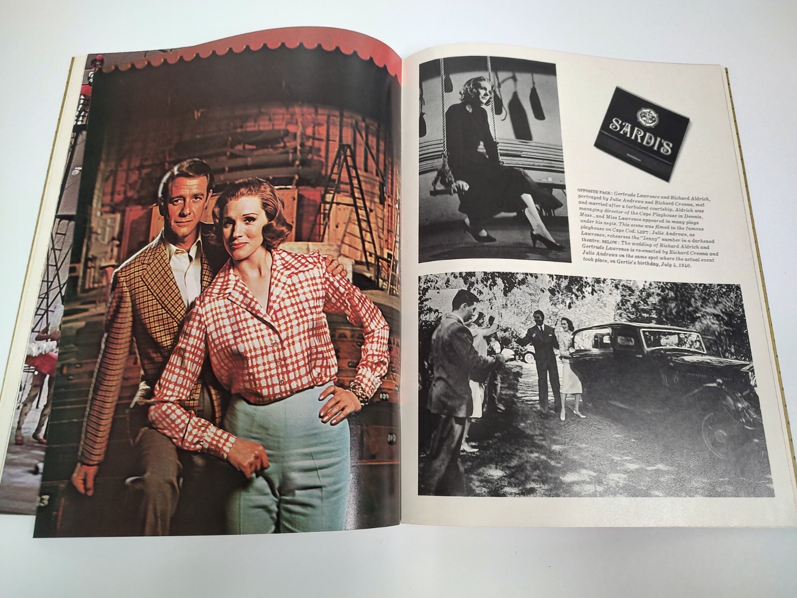 Star! Musical Souvenir Program Book 1968 Julie Andrews Vintage Pop Art