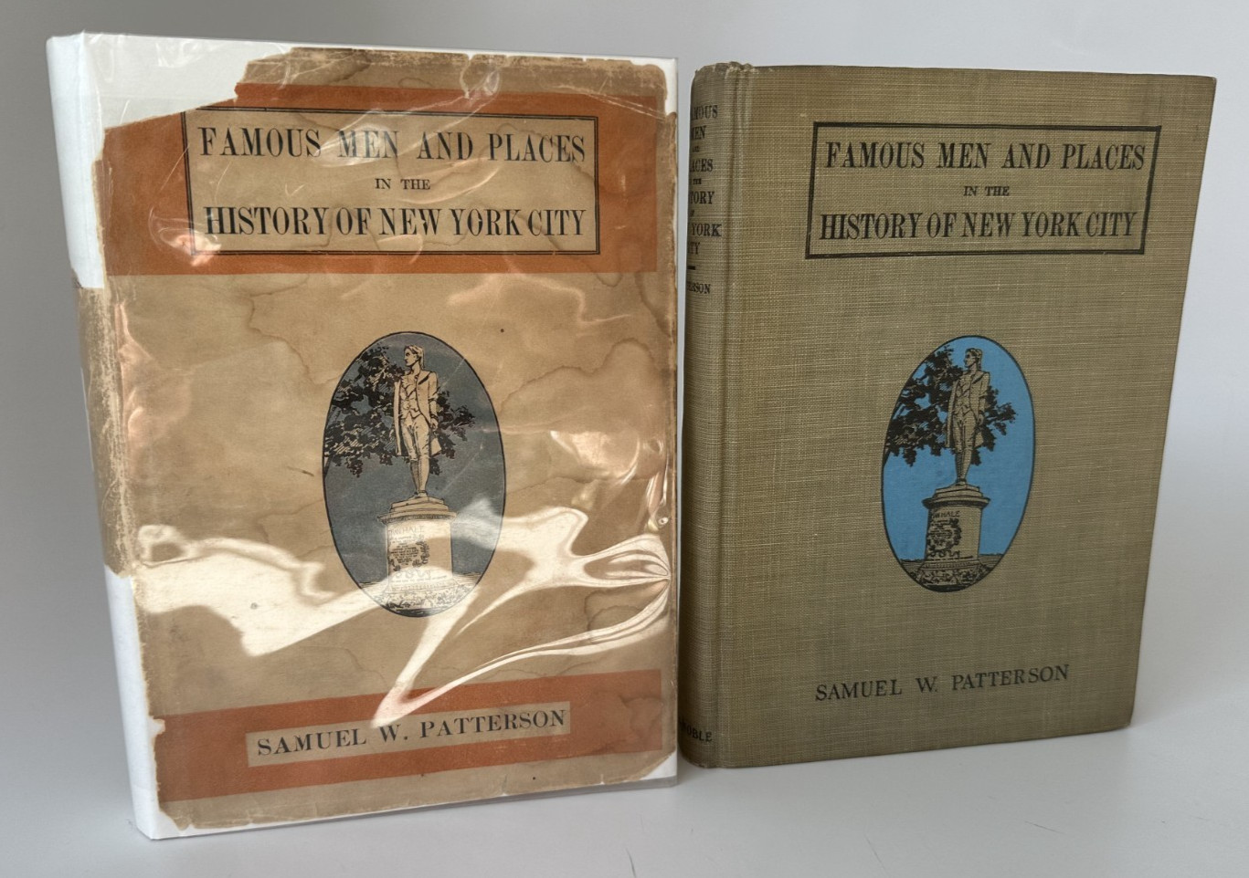 Famous Men & Places in the History of NEW YORK CITY Samuel W. Patterson 1923 HC