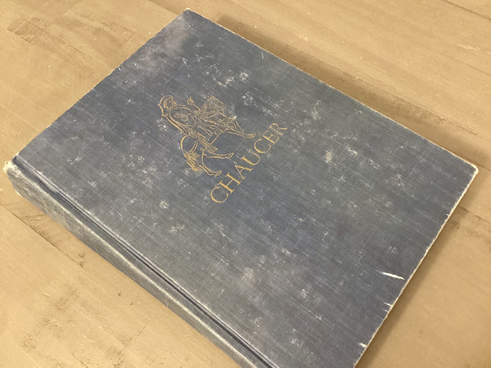 THE WORKS OF GEOFFREY CHAUCER NEW CAMBRIDGE 2ND EDITION VINTAGE 1957 HARDCOVER