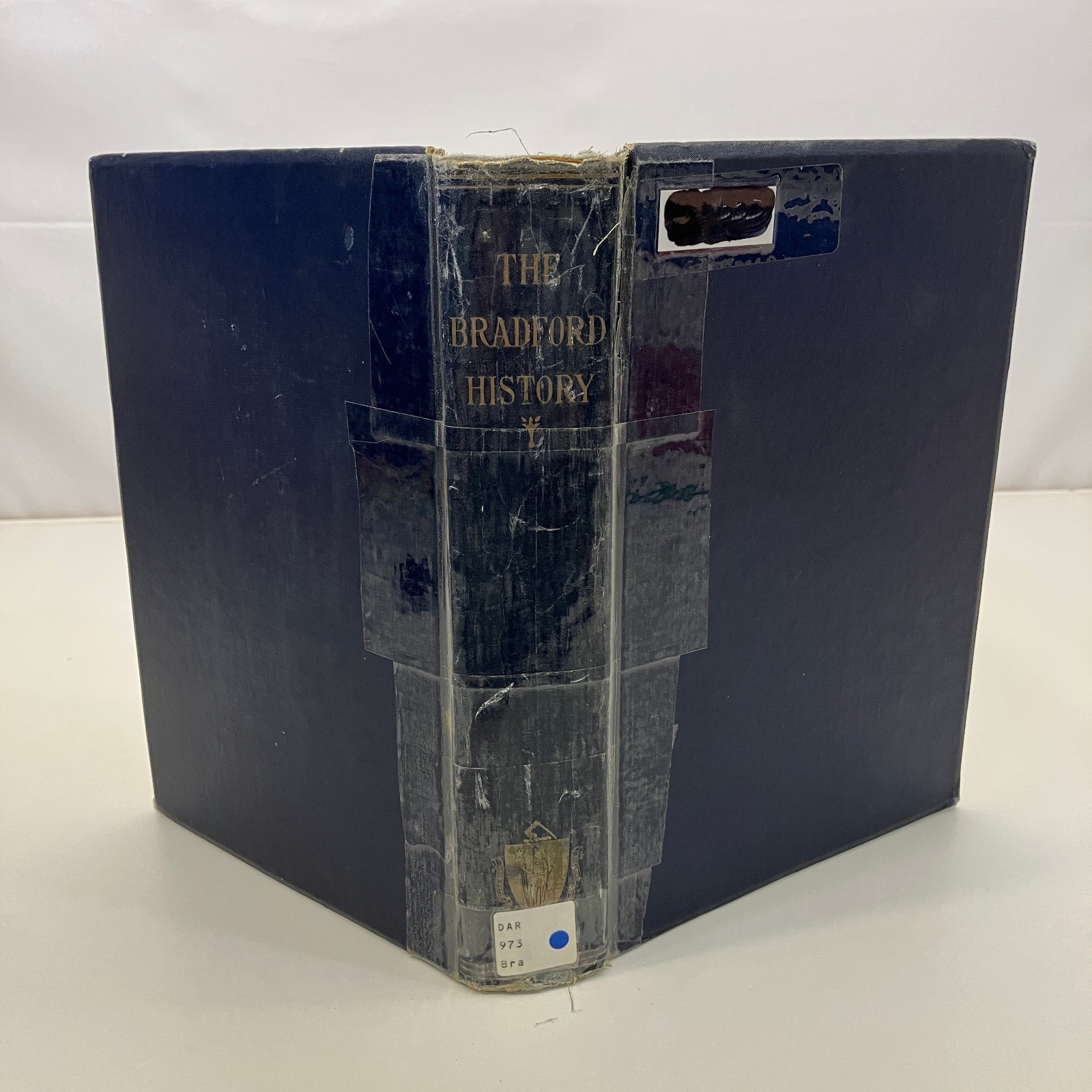 William Bradford History Of Plimoth Plantation Ex-Library Antique 1901 Hardcover