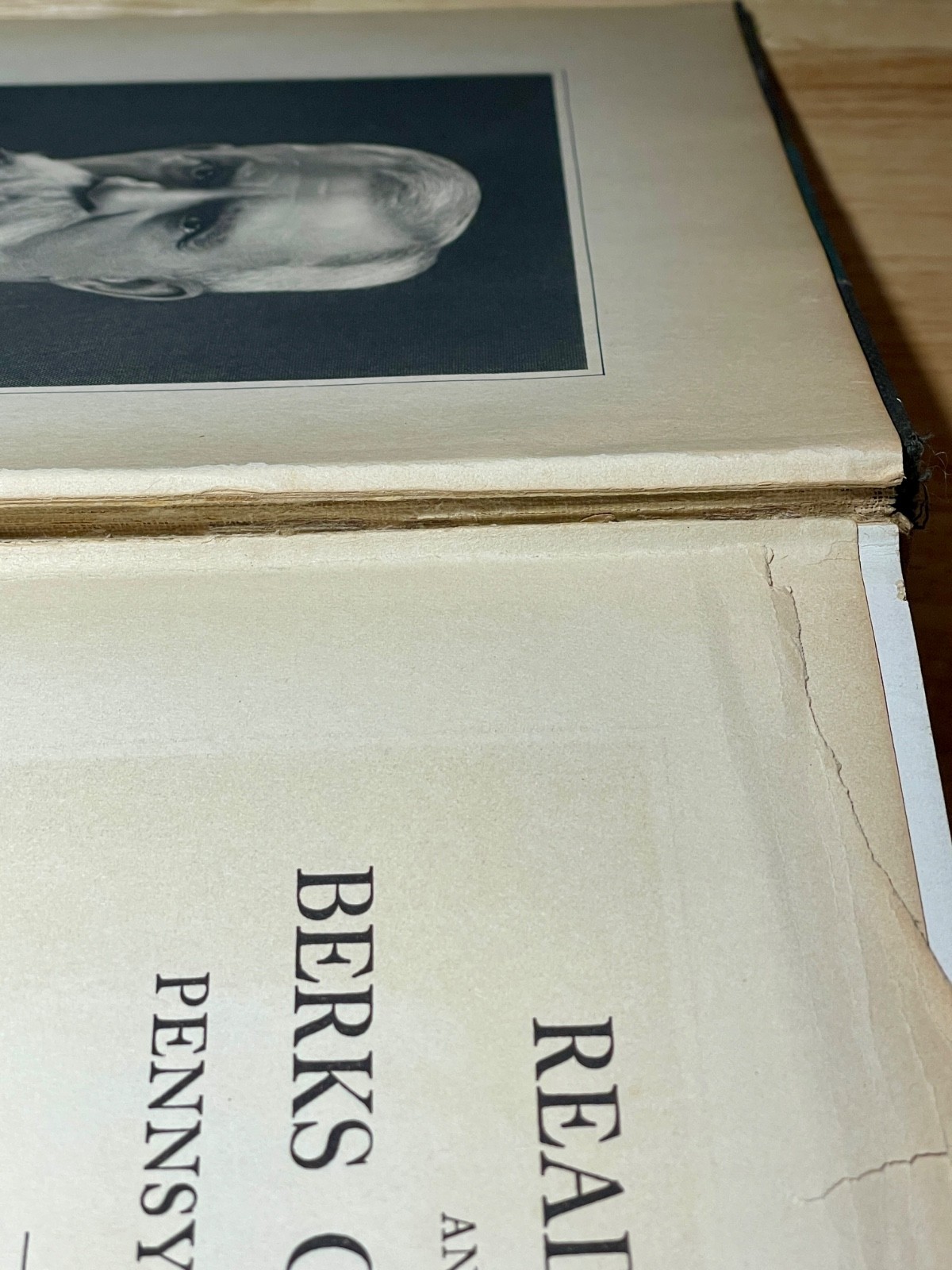 1925 Reading and Berks County Pennsylvania Vol I History Fox 1st Ed Antique