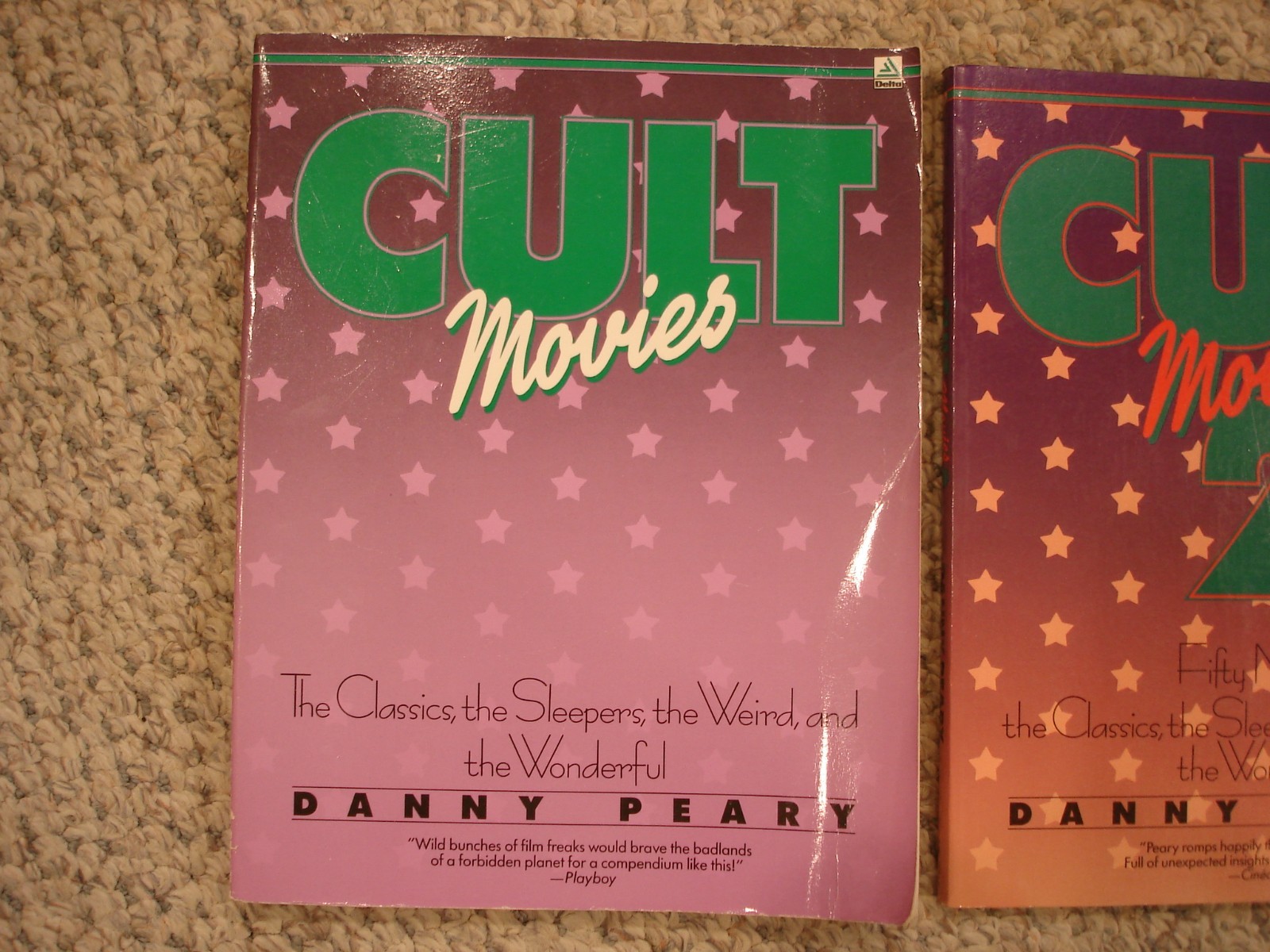 Lot Cult Movies 1 & 2 Danny Peary trade paperback 1989 first printing