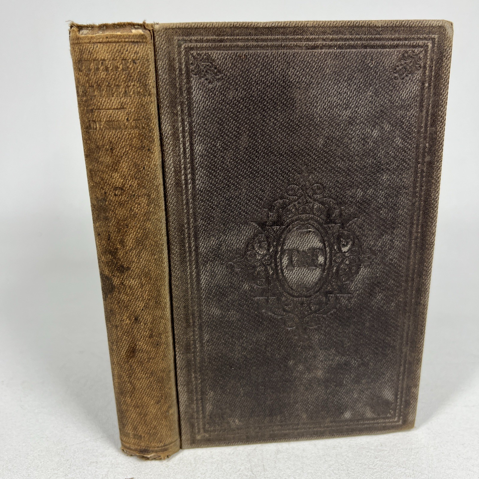 Shelley Memorials Antique Book Lady Christianity Cloth Bound 1859 HC