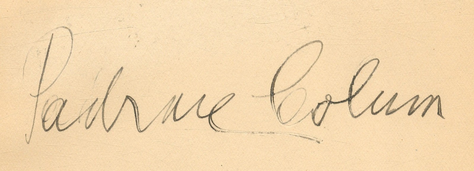 Padraic COLUM / Old Pastures Signed 1st Edition 1930