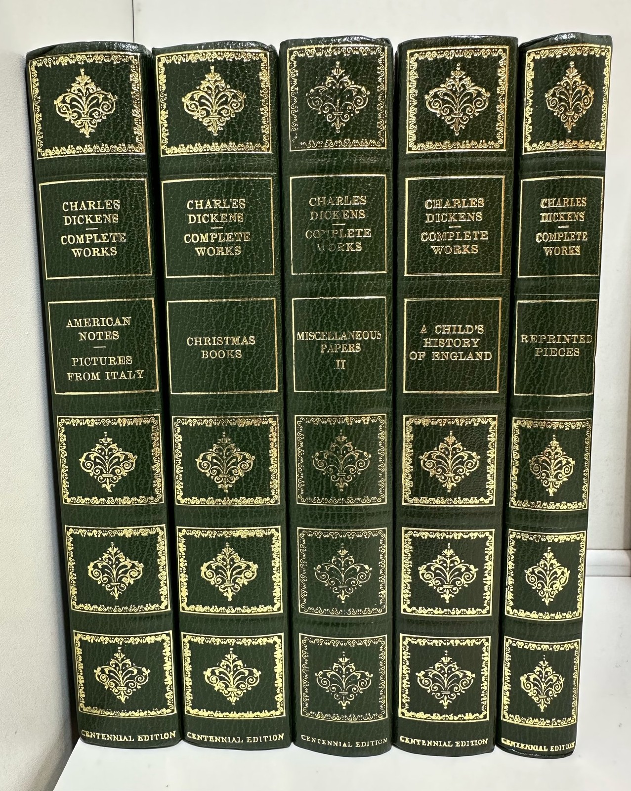 Heron Books Charles Dickens Complete Works Centennial Edition HB Set 33 of 36