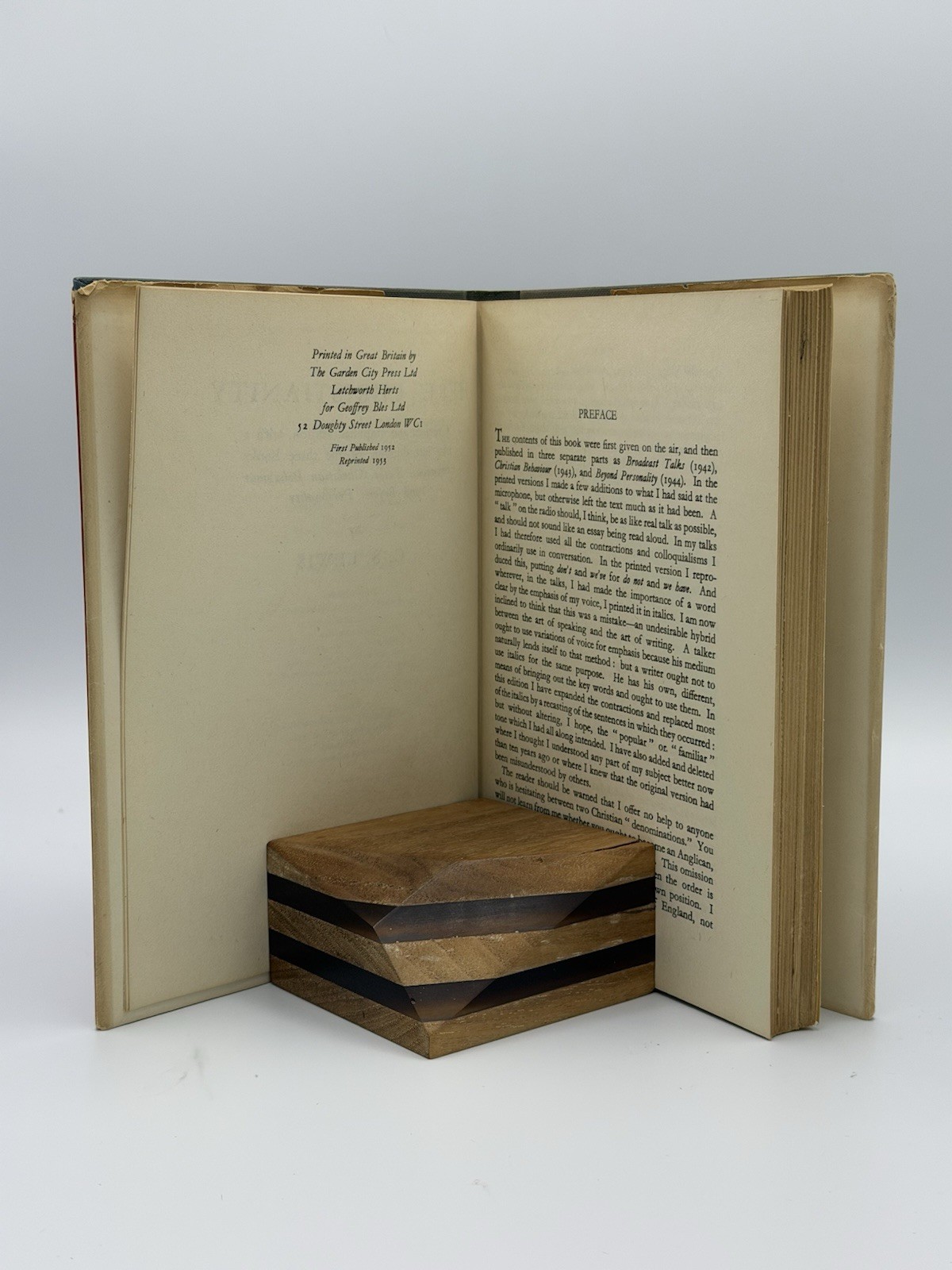 1st Edition, 2nd Impression | Mere Christianity By C.S. Lewis