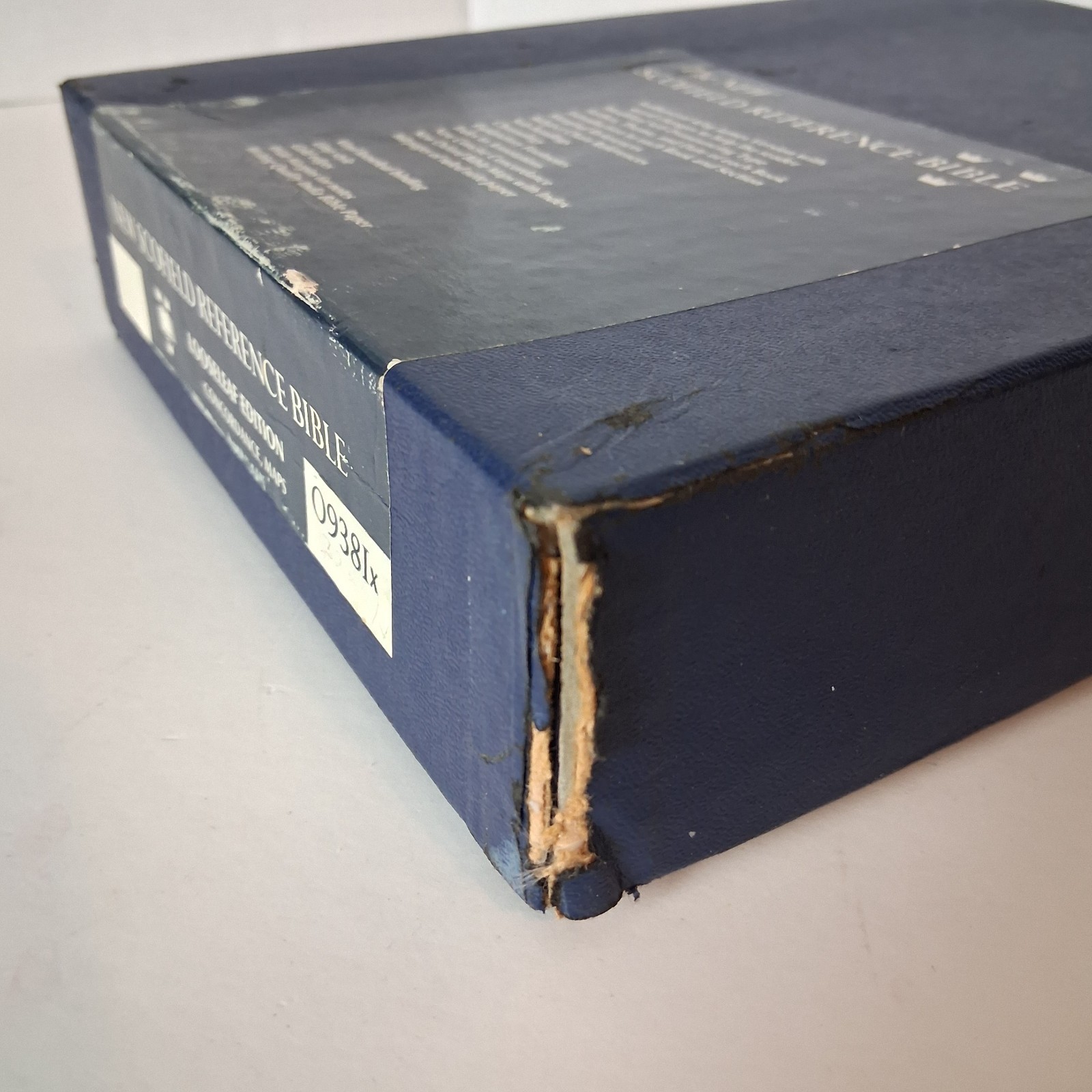 1967 New Scofield Reference Bible Blue 09381x Box Leather Gold Edge Loose Leaf
