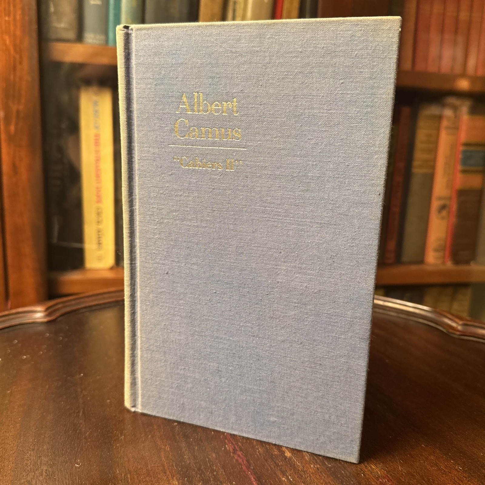 1976 ALBERT CAMUS Cahiers II First English Edition 1st Printing Knopf