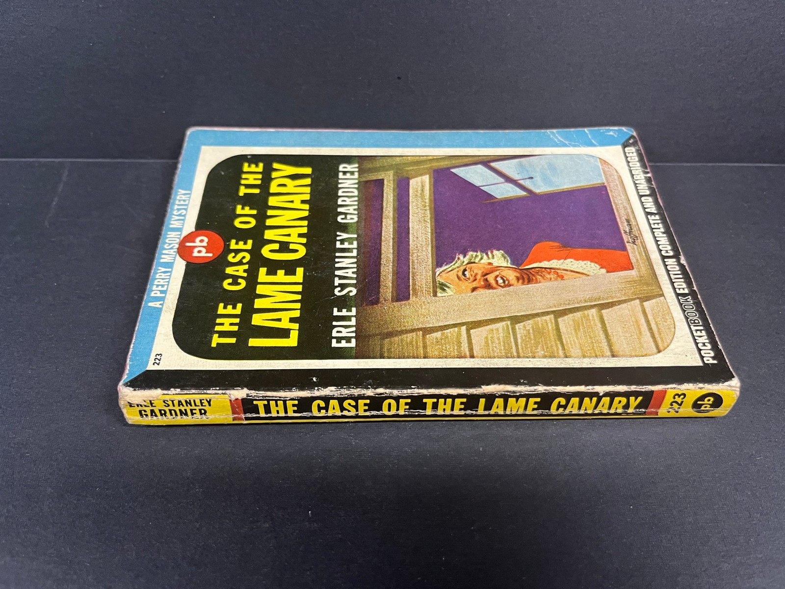1943 The Case of the Lame Canary by Erle Stanley Gardner Mass Market Paperback