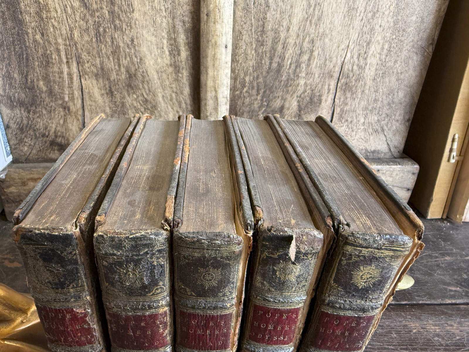 Homer’s The Odyssey Translated by Alexander Pope 1760 5vol Charles Rivington