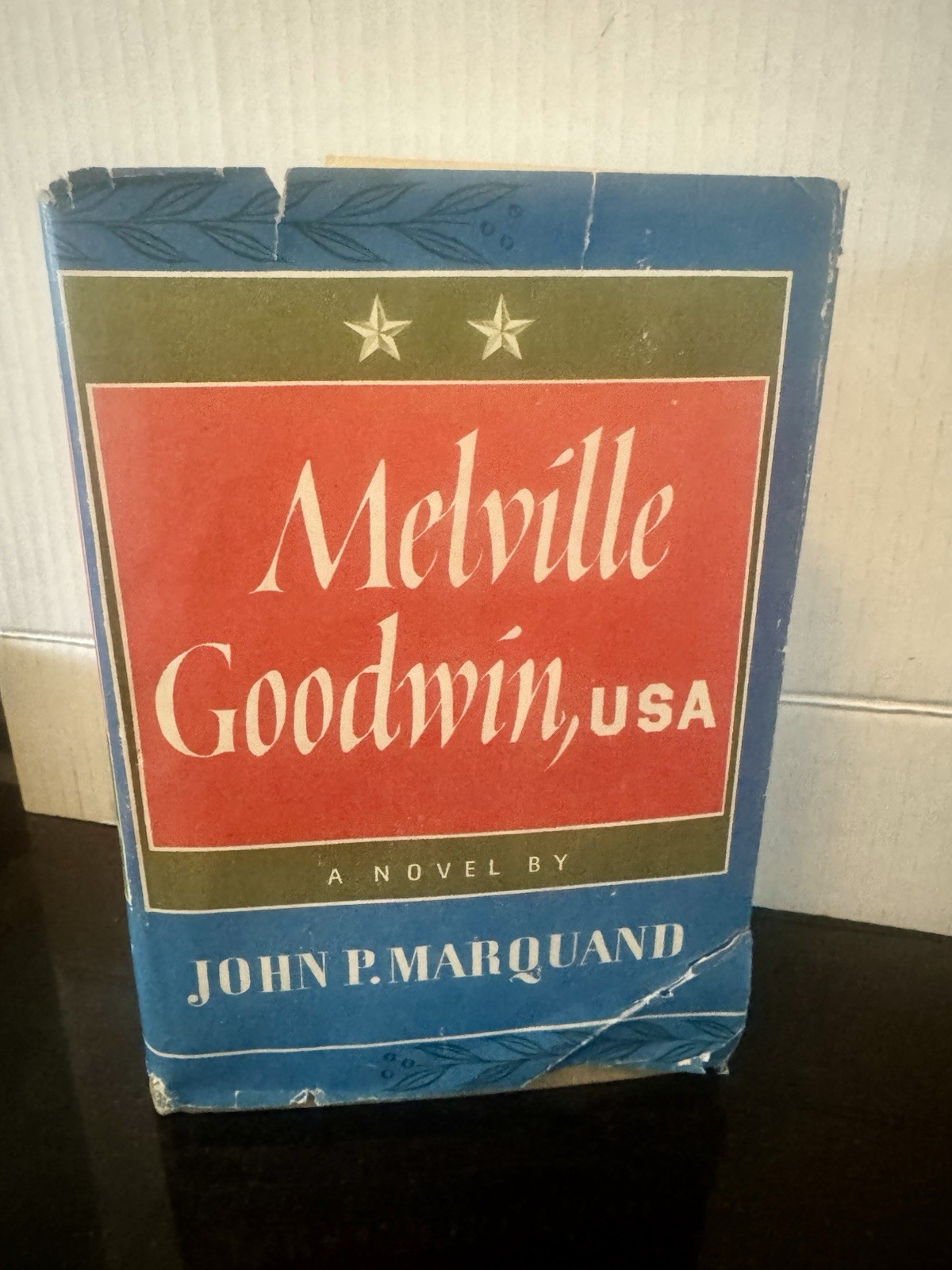 Melville Goodwin, USA By John P Marquand VTG HC DJ ©️1951 Little Brown & Co