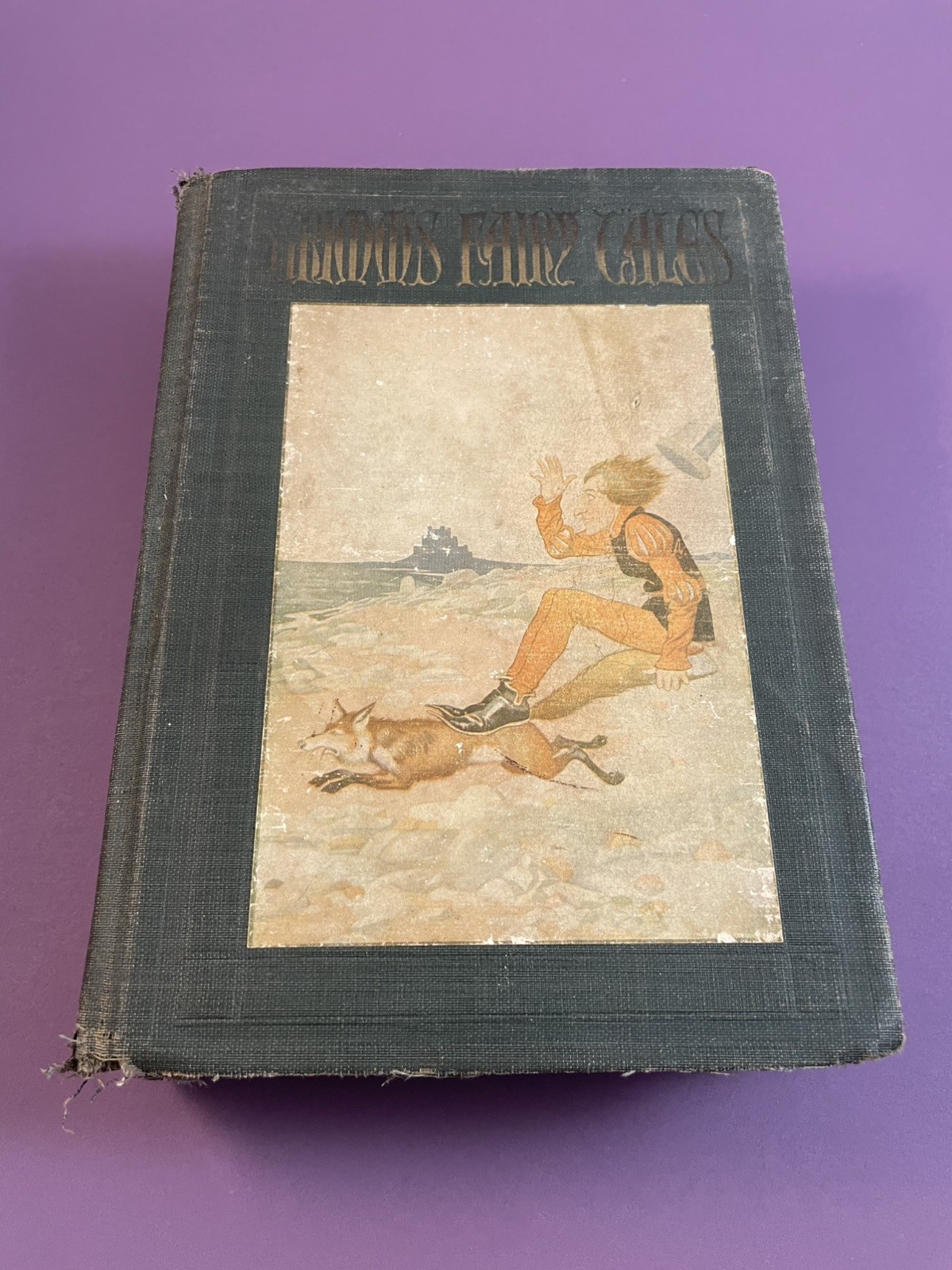 Grimm’s Fairy Tales Hardcover Vintage Henry Altemus Golden Bird Grimms’ HC RARE